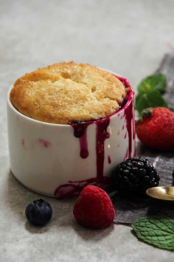 Blueberry Upside Down Cake